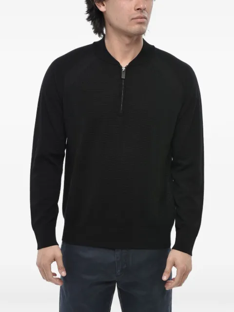 Paolo Pecora half-zip wool sweater