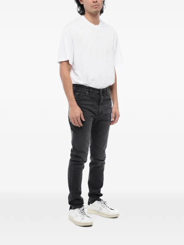 Neil Barrett stone-washed Skinny Jeans | Black | FARFETCH ID