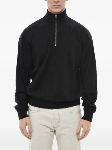Diesel Camio-Out quarter-zip turtleneck sweater