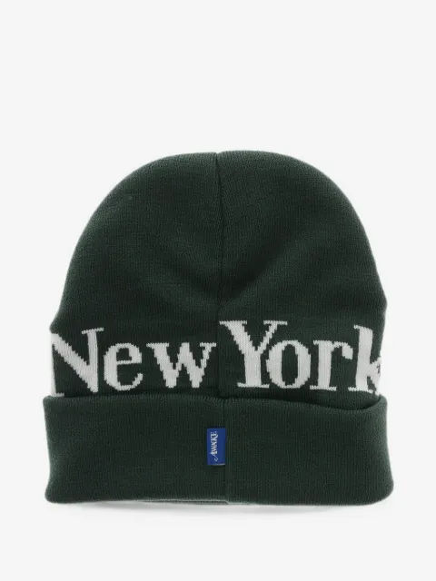 Awake NY gorro tejido con logo en jacquard
