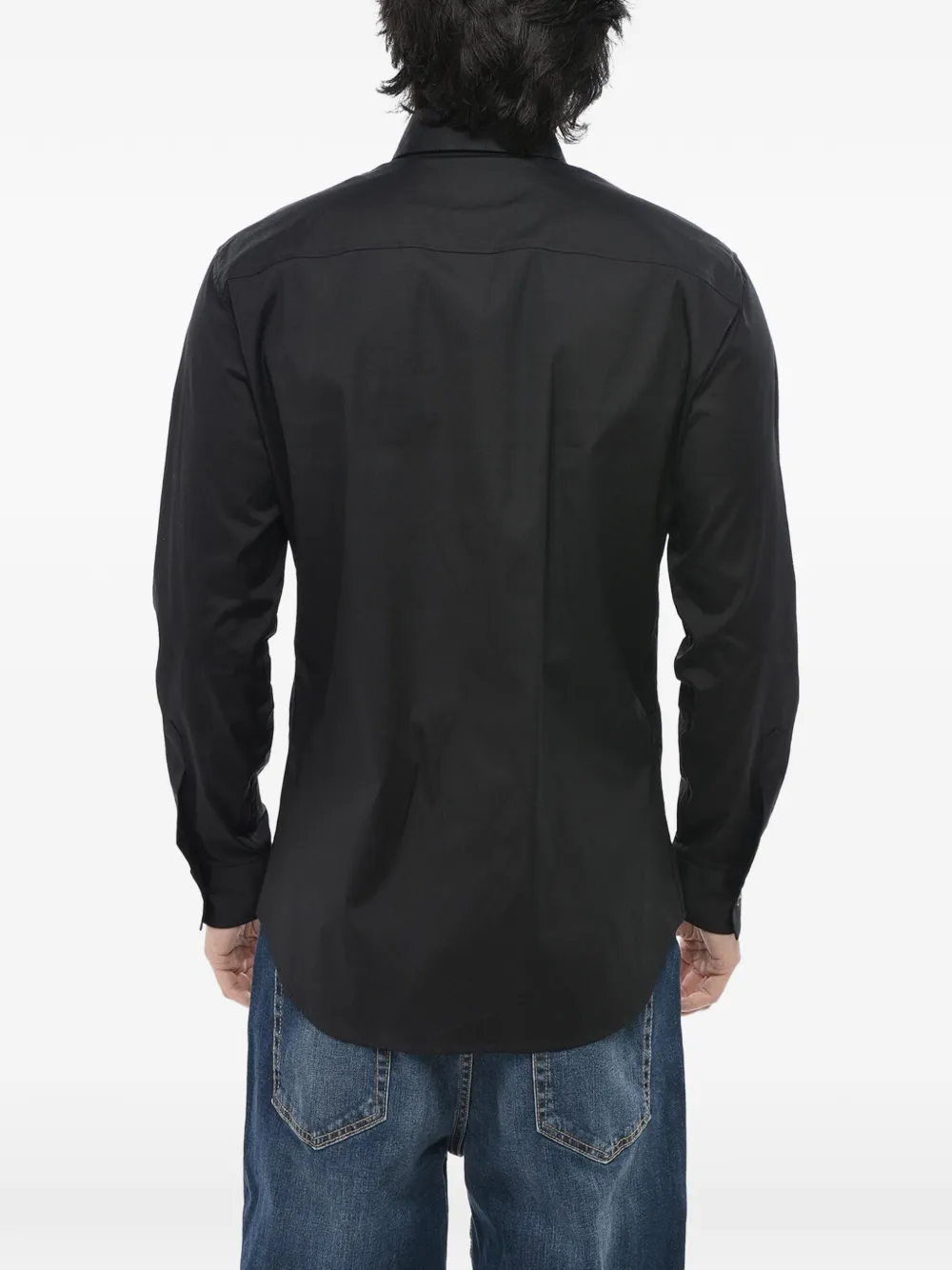 DSQUARED2 logo-print shirt Zwart