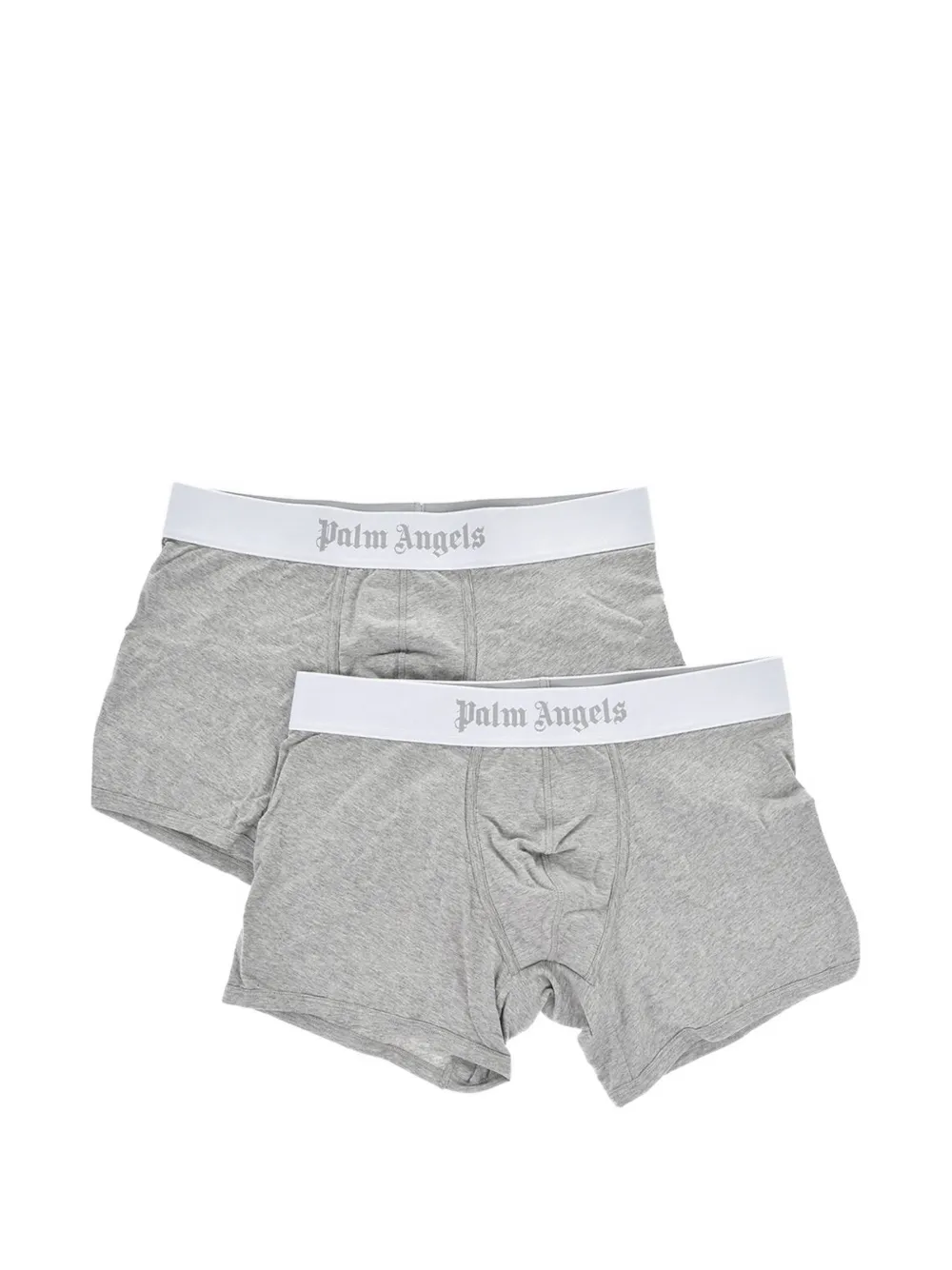 Palm Angels logo-waistband boxers (set of two) - Grau
