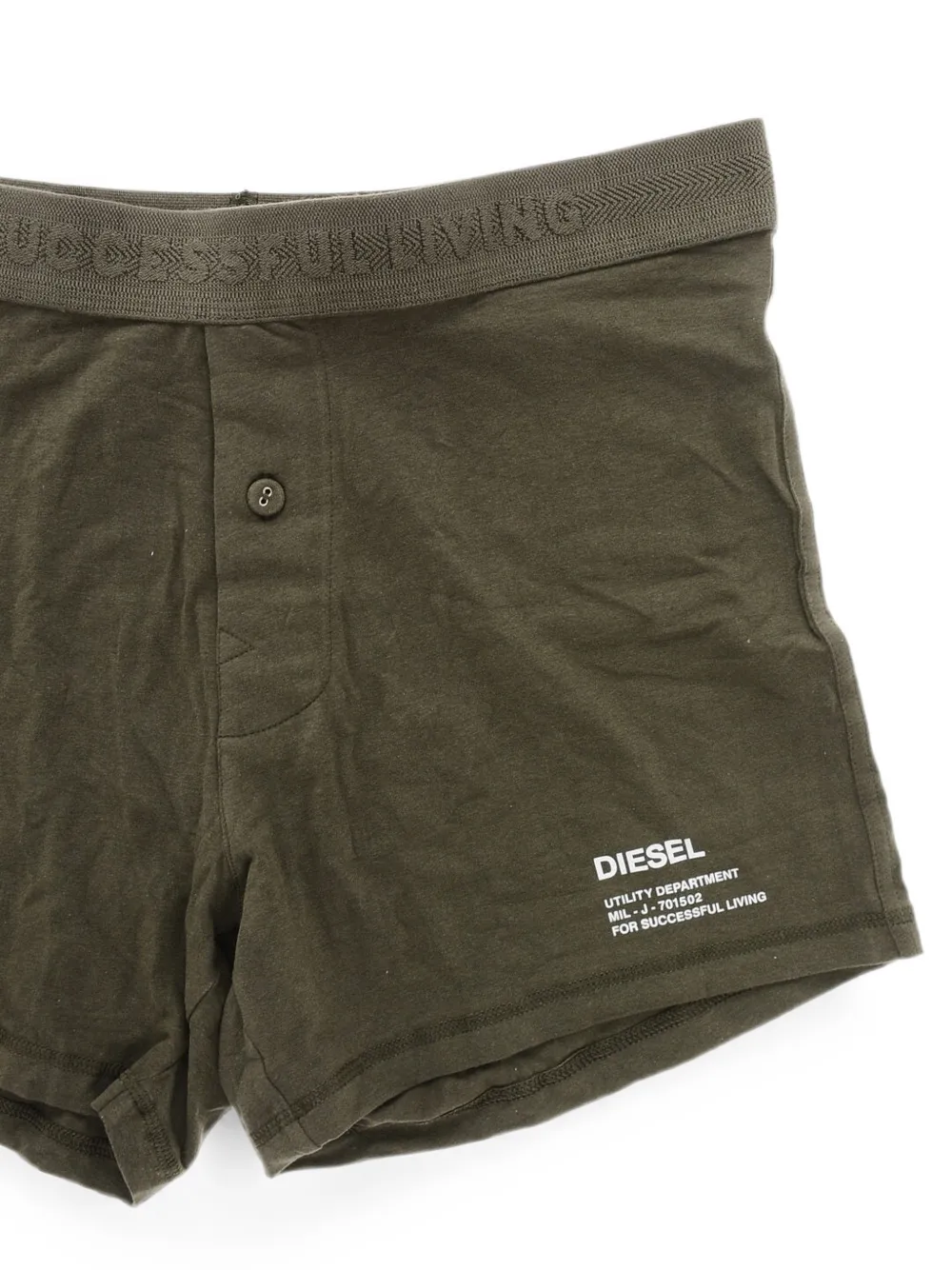 Diesel Starkie button-fly boxers Groen