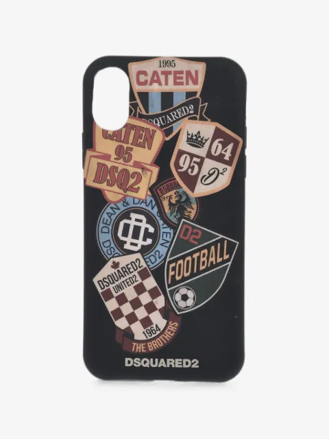 DSQUARED2 iPhone X-Hülle mit Logo-Print