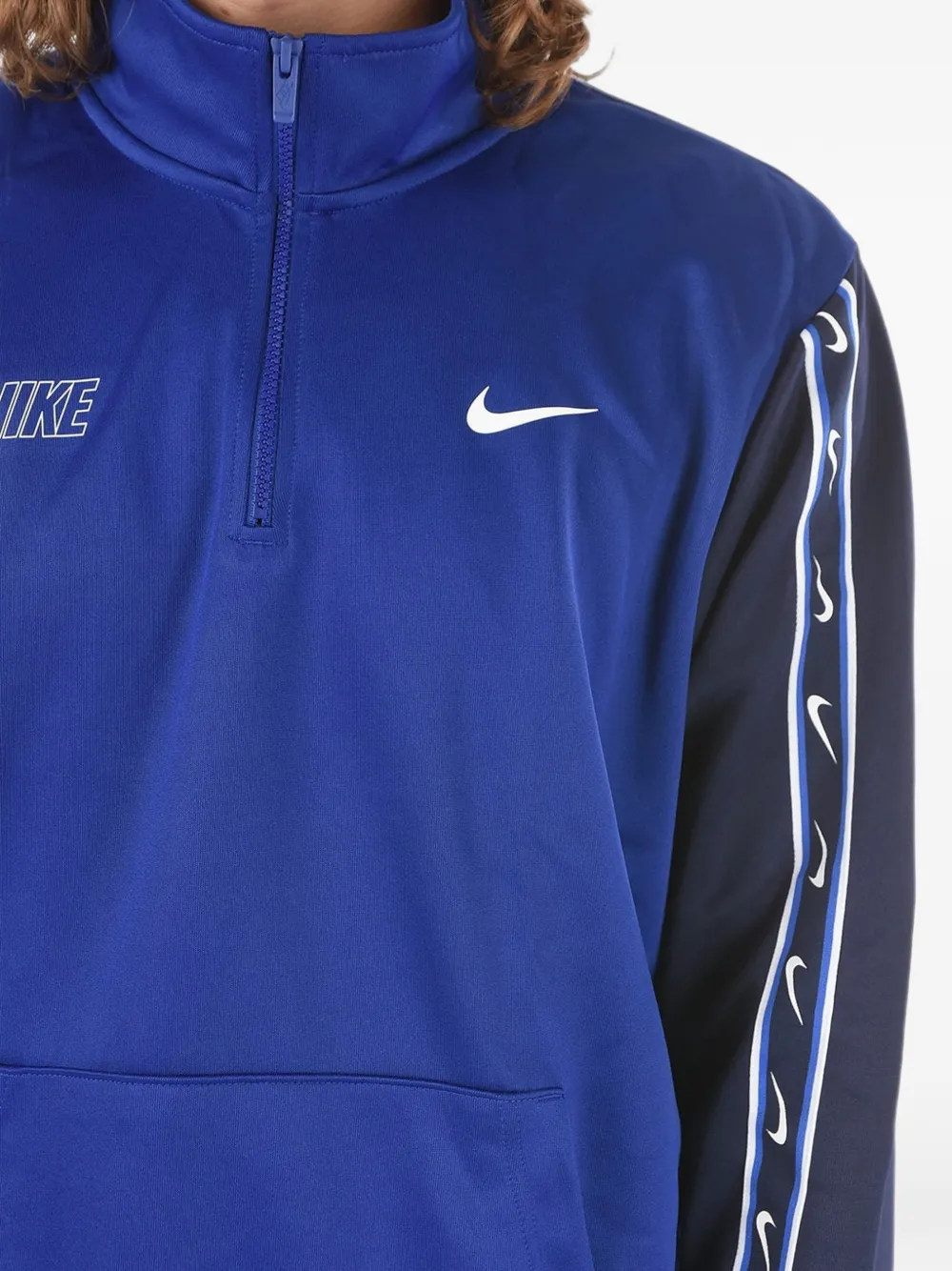 Nike Logo-print Sweatshirt In Blue