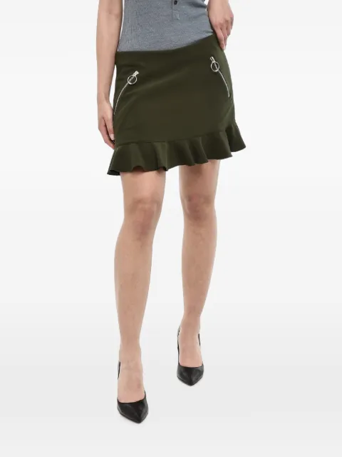 DSQUARED2 minijupe volantée à détail de zip