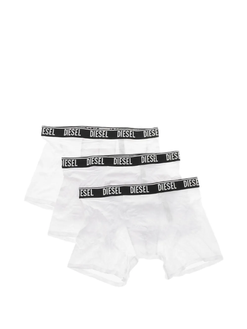 Diesel logo-waistband boxers - Weiß