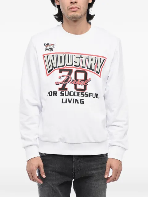 Diesel logo-print sweatshirt