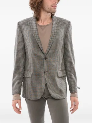 Corneliani チェック ジャケット | グレー | FARFETCH JP