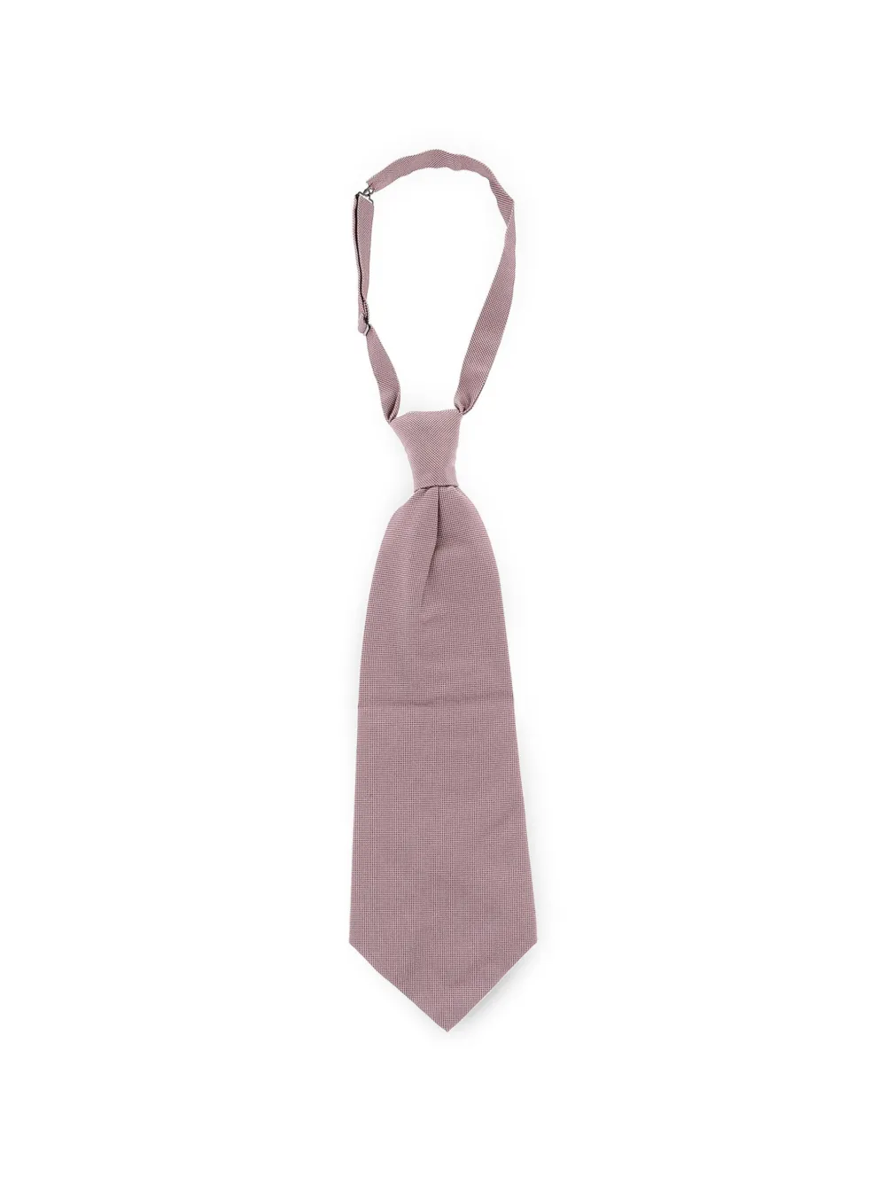 Corneliani checked silk ascot tie - Violett