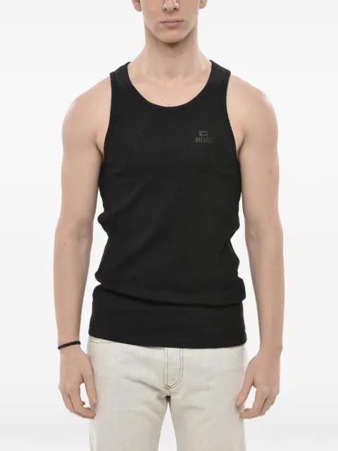Diesel ribbed logo-print tank top