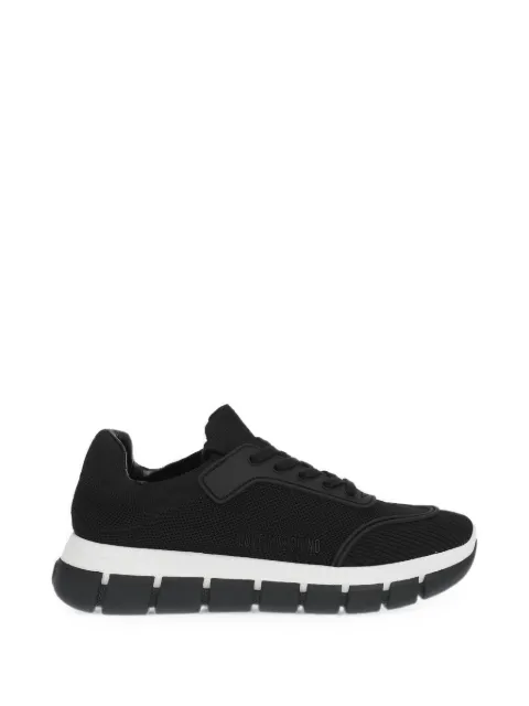 Moschino perforated track-sole sneakers