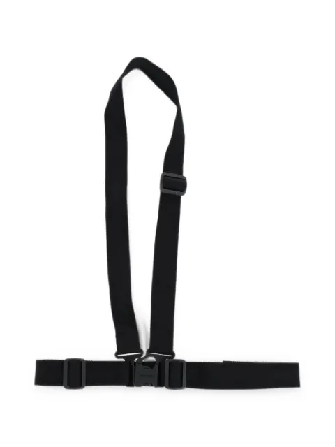 DSQUARED2 logo-engraved buckle harness belt