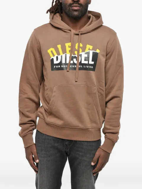 Diesel hoodie Ginn con logo estampado