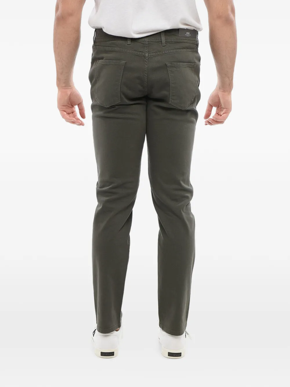 Corneliani Five-pocket Trousers In 그린