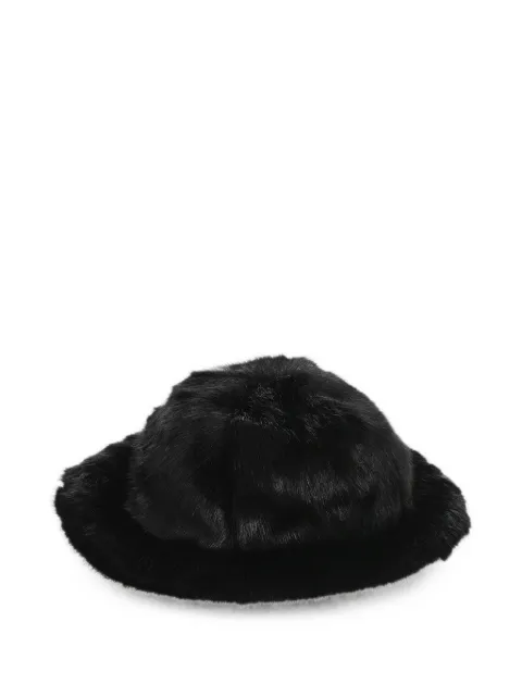 DSQUARED2 fur-texture bucket hat