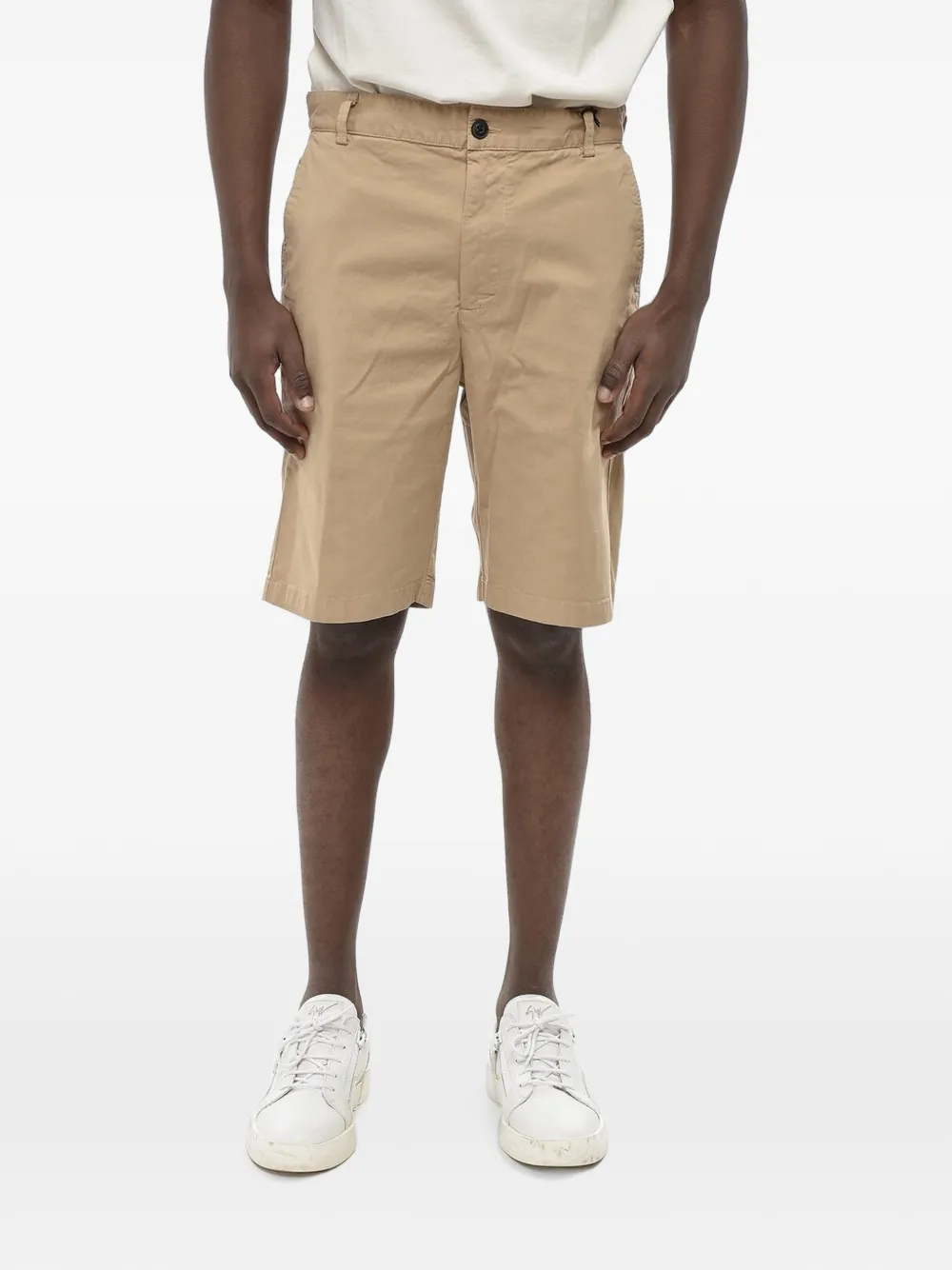 Diesel belt-loop shorts - Neutrals