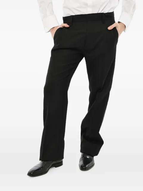 DSQUARED2 belt-loops concealed-closure trousers