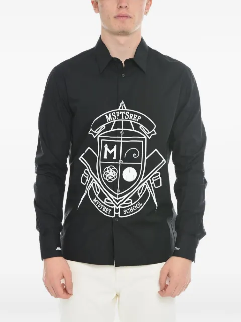 MSFTSrep logo-print cotton shirt