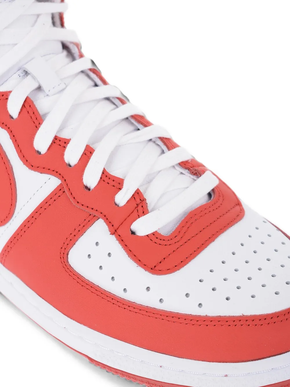 Nike xCOMME DES GARCONS HOMME PLUS Terminator high-top sneakers Wit