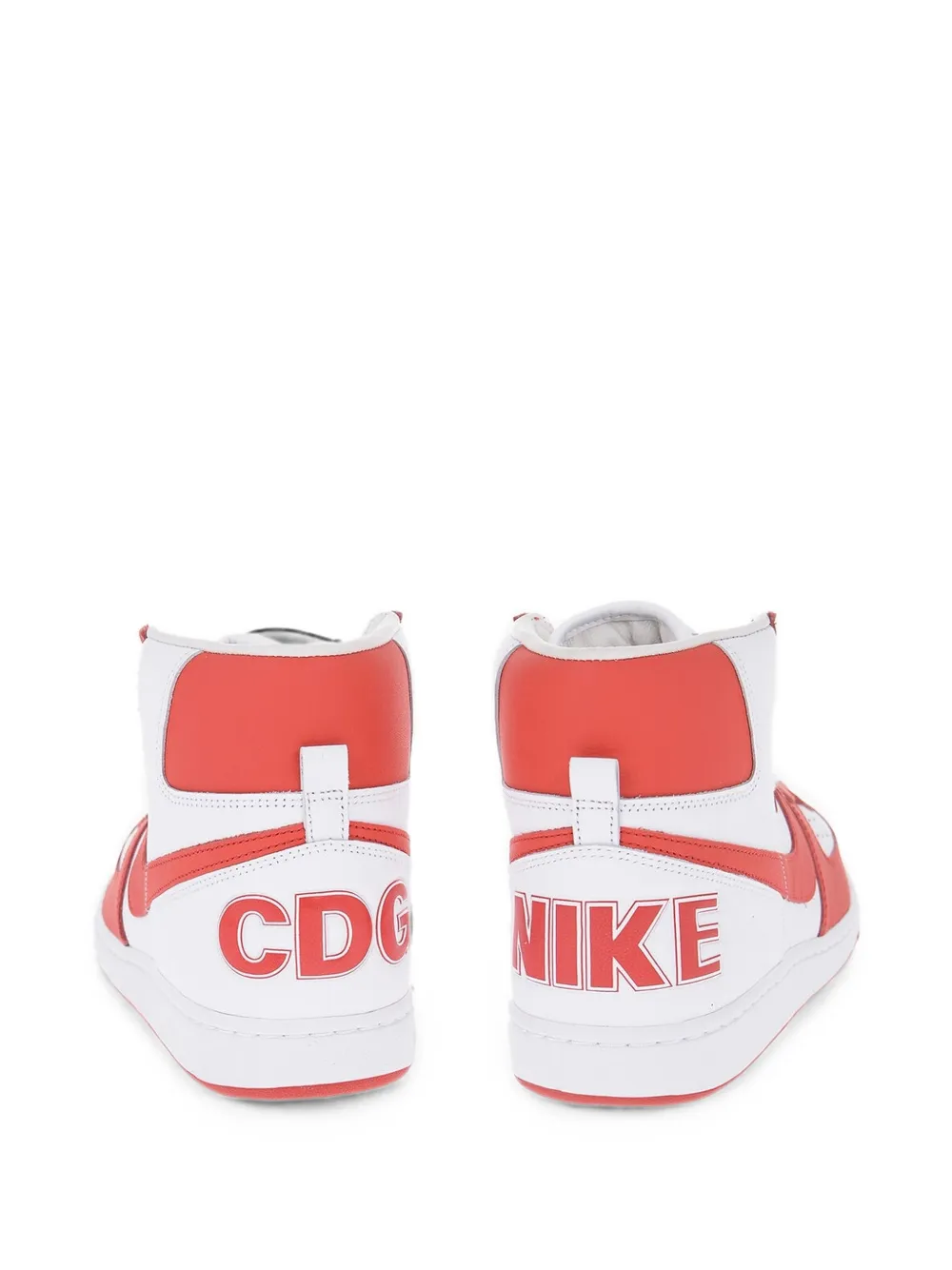 Nike xCOMME DES GARCONS HOMME PLUS Terminator high-top sneakers Wit