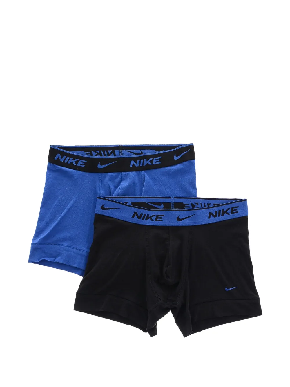 Nike Logo-waistband Boxer Briefs In Black