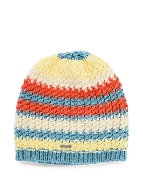 DSQUARED2 logo-plaque beanie hat