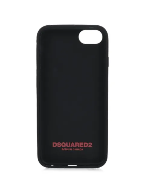 DSQUARED2 logo-print iPhone 8 Plus case