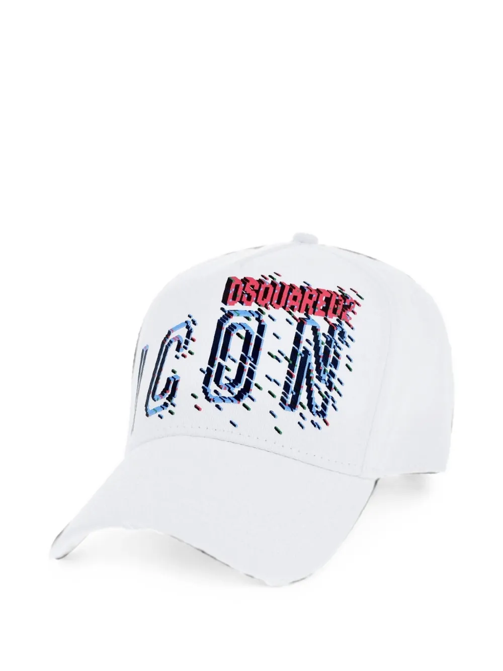 Dsquared2 Icon Logo-print Baseball Cap In White