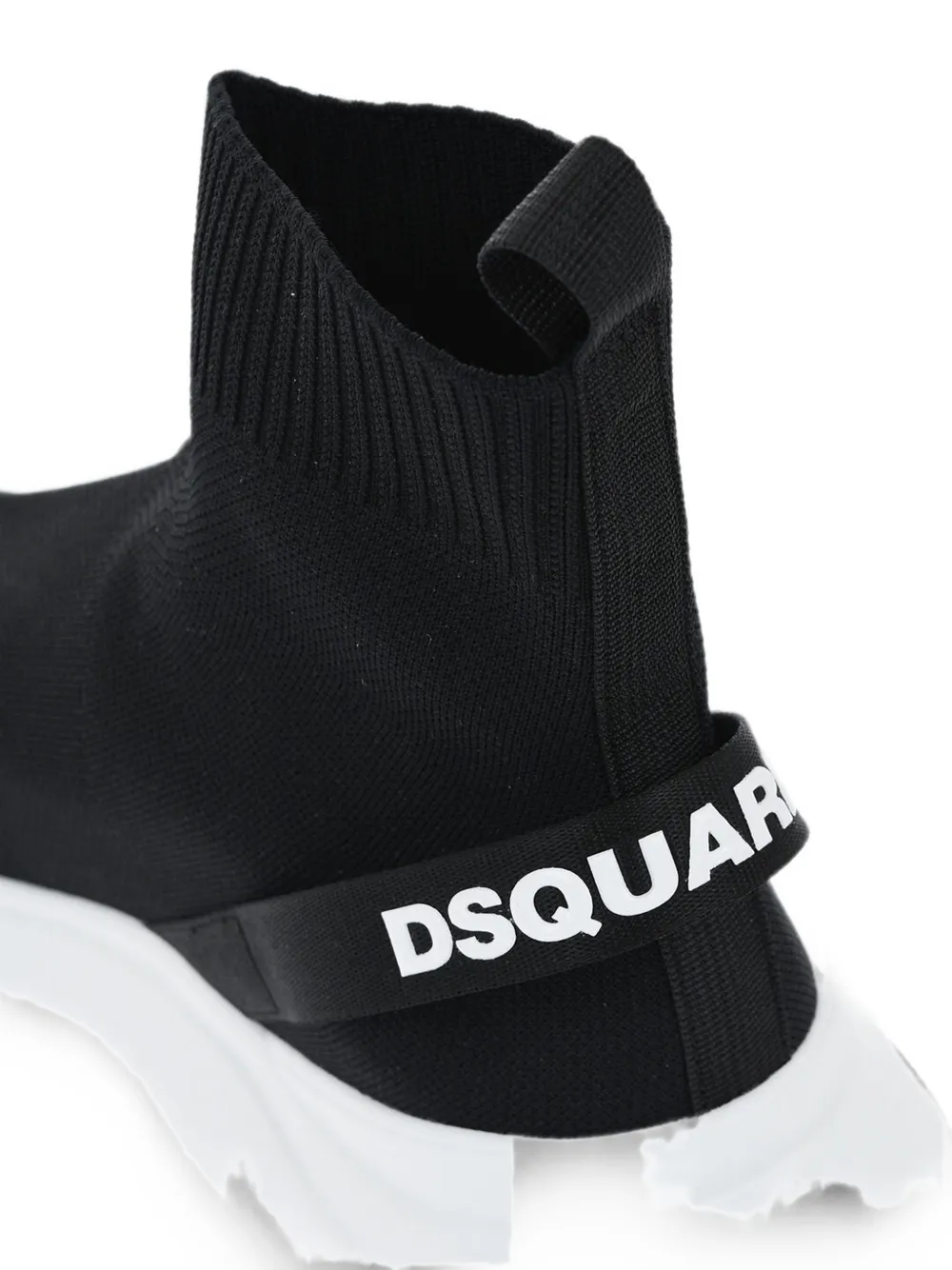 DSQUARED2 Fly logo-detail sneakers Zwart