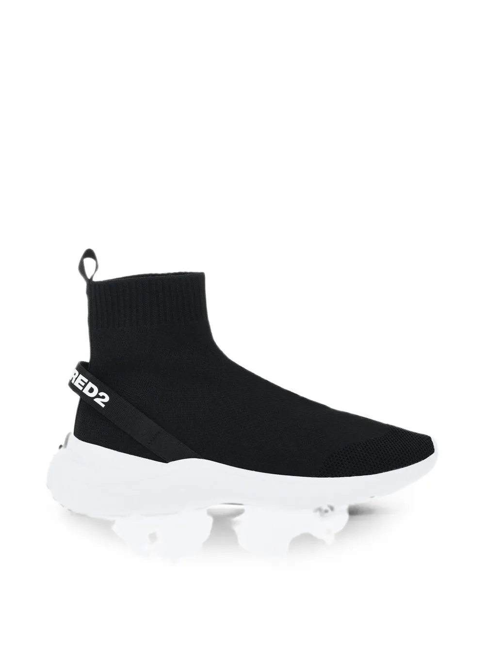 DSQUARED2 Fly logo-detail sneakers - Schwarz