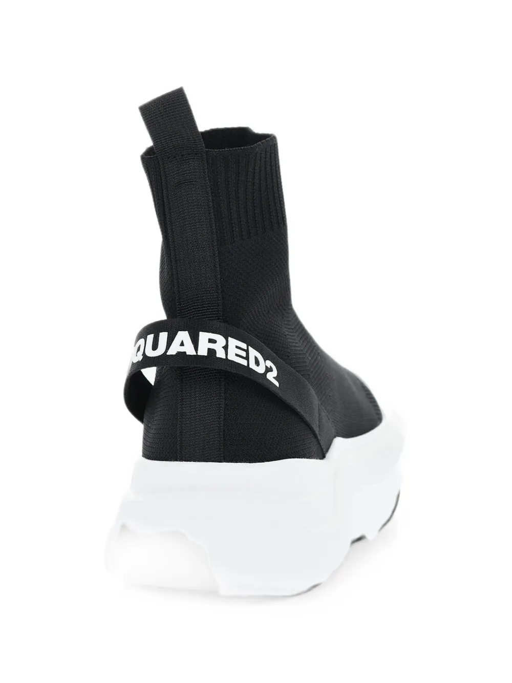 DSQUARED2 Fly logo-detail sneakers Zwart