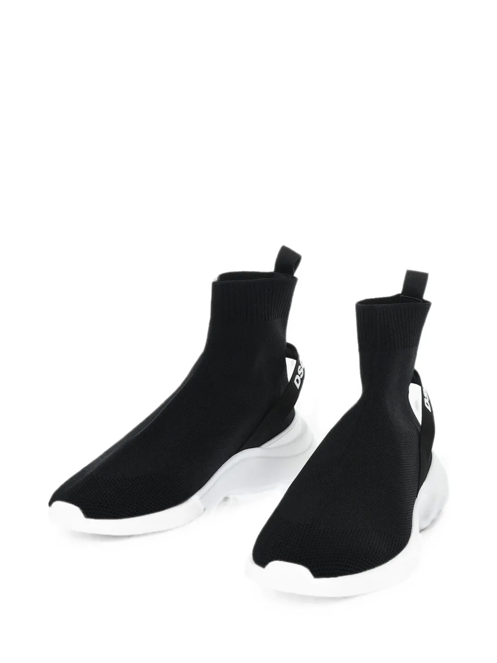 DSQUARED2 Fly logo-detail sneakers Zwart