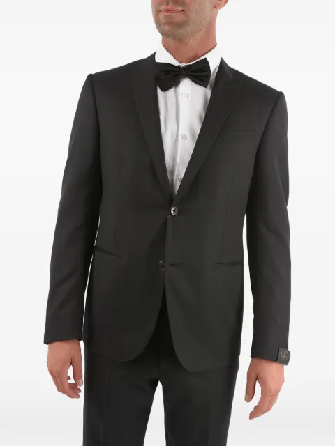 Corneliani peak-lapel three-piece suit