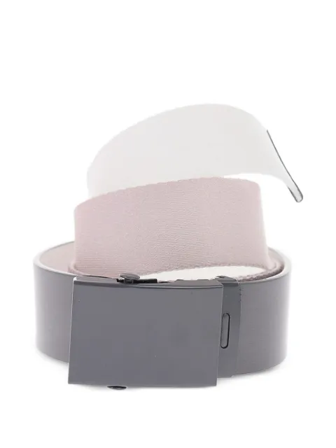 Diesel logo-plaque belt