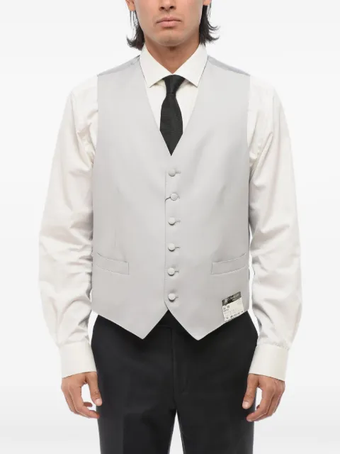 Corneliani 싱글 브레스티드 베스트