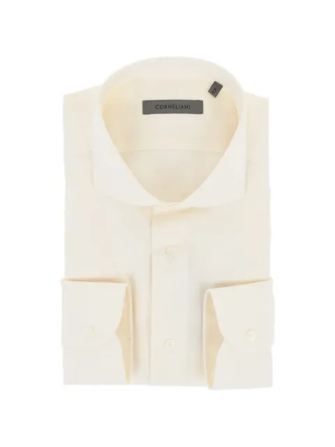 Corneliani French-collar long-sleeve shirt