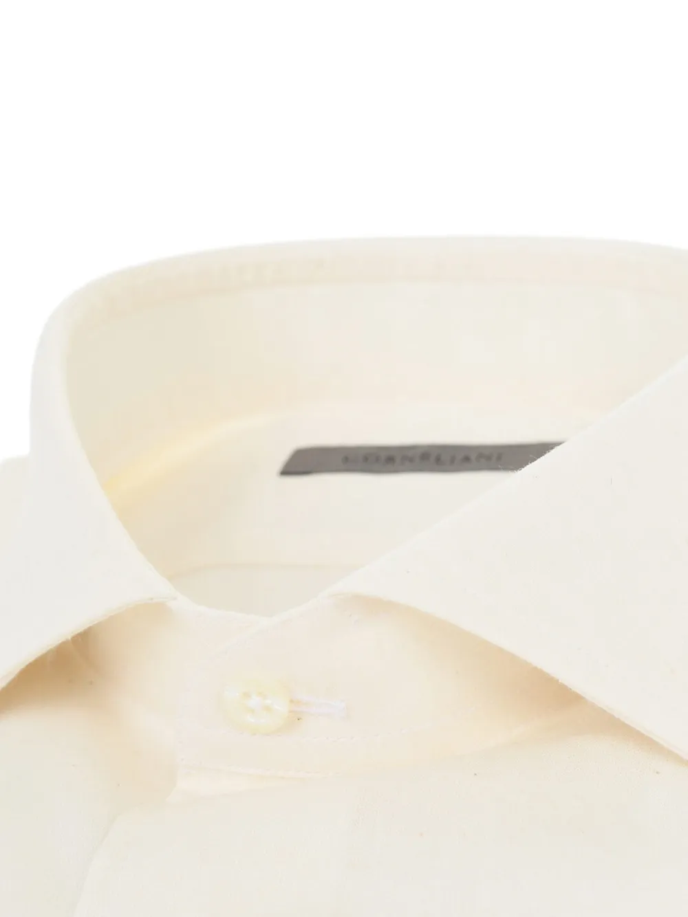 Corneliani French-collar long-sleeve shirt Wit