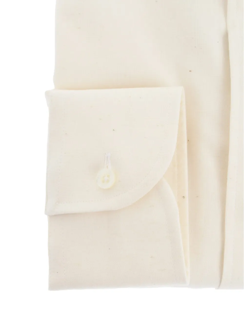 Corneliani French-collar long-sleeve shirt Wit