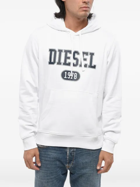 Diesel hættetrøje med logotryk
