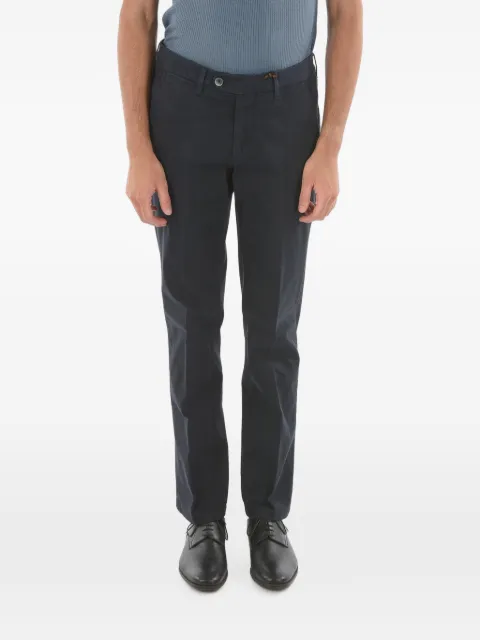 Corneliani five-pocket cotton chino trousers