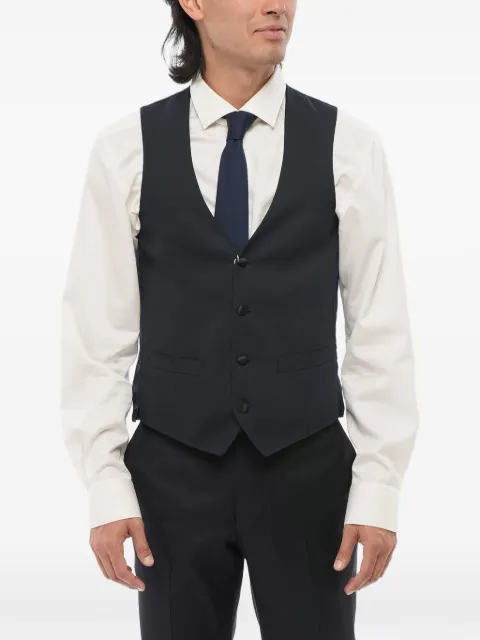 Corneliani silk four-button waistcoat
