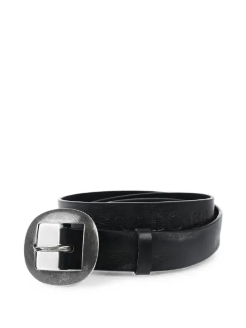 DSQUARED2 logo-debossed buckle-fastening belt