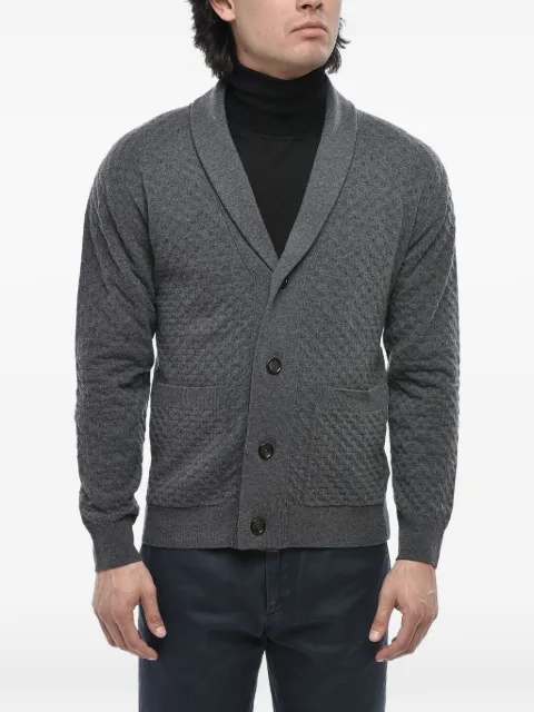 Paolo Pecora V-neck waffle-knit cardigan