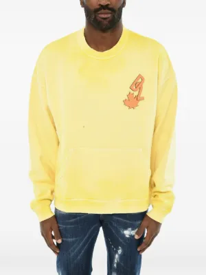 DSQUARED2 short-sleeve V-neck Sweater | White | FARFETCH