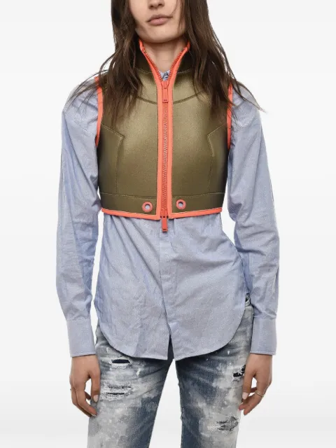 DSQUARED2 cropped sleeveless gilet