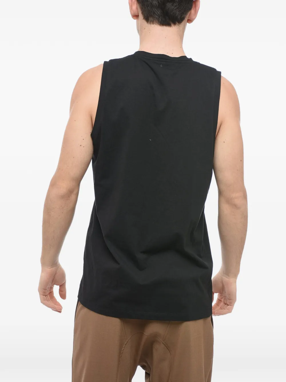 Neil Barrett Fleur-de-Thunder tanktop met borduurwerk Zwart
