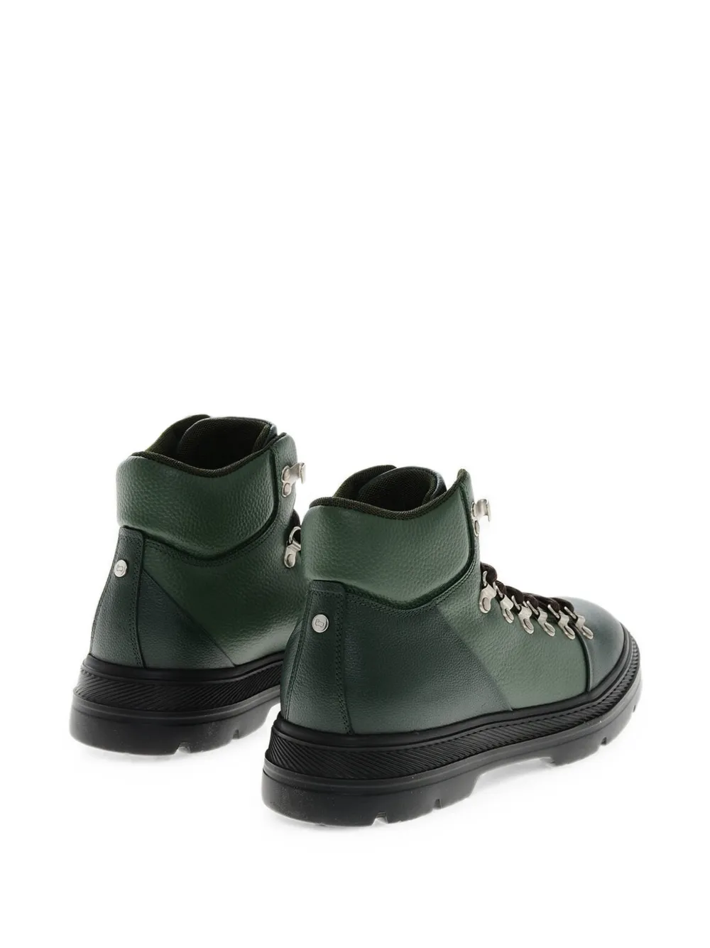 Woolrich x Daniëlle Cathari leather hiking boots Groen