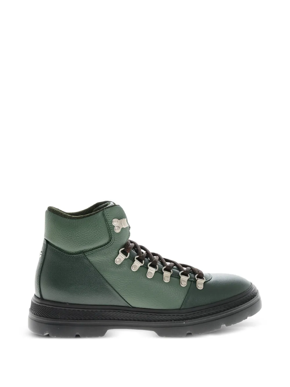 Woolrich x Daniëlle Cathari leather hiking boots Groen
