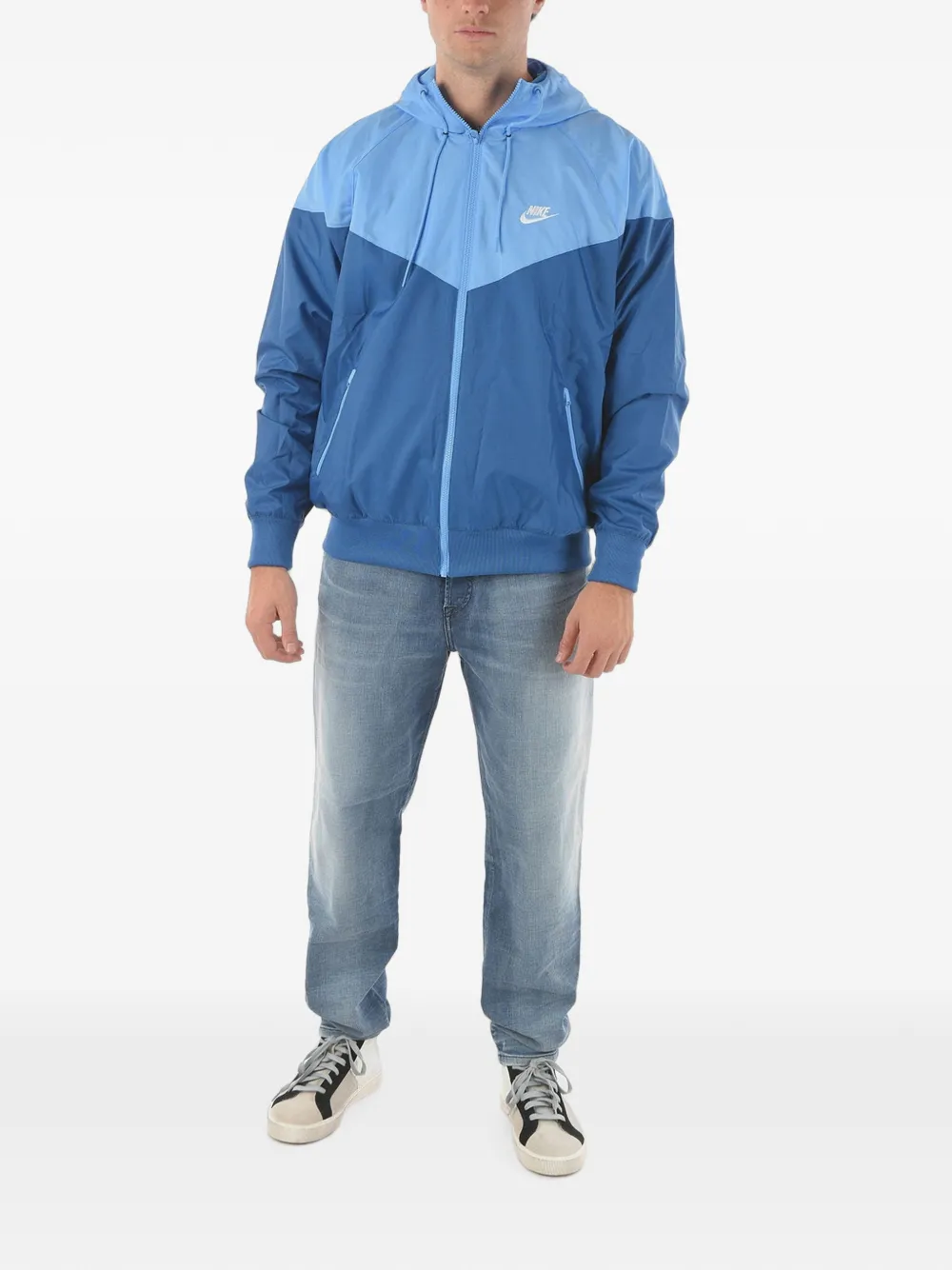 Nike hooded Move To Zero jacket Blauw